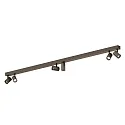LED Decken-Strahlerleiste CENO 6.0, 6-flammig, 115cm, 230V, CRi >90, dimmbar, verstellbar, dimmbar, 42W 3000K 31°, bronze