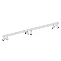 LED Decken-Strahlerleiste CENO 6.0, 6-flammig, 115cm, 230V, CRi >90, dimmbar, verstellbar, dimmbar, 42W 2700K 31°, mattweiß