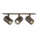LED Einbaustrahler CENO 3.0, 3-flammig, 3000K, CRi >90, dreh/schwenkbar, dimmbar, bronze