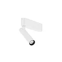 LED Strahler MATCH CEILING SURF 1.0 LED, 1-flammig, 2700K W 9W 220-240VAC DIM CRI90, dreh-/schwenkbar, weiß matt
