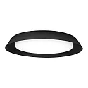 LED Wand-/Deckenleuchte TOWNA 2.0, IP44, Ø 46.1cm, 2700K, dimmbar, schwarz