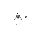 Wever & Ducré recessed luminaire TAIO IP65 CEILING REC 1.0 IP65, white matt  9W 380lm 3000K CRI 90-100