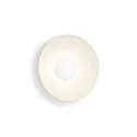 LED Wandleuchte CLEA 1.0, direkt-indirekt, Ø 35cm, CRi >90, dimmbar, Opalglas / Aluminium, 10W 2700K, Live Simple