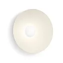 LED Wandleuchte CLEA 2.0, direkt-indirekt, Ø 50cm, CRi >90, dimmbar, Opalglas / Aluminium, 10W 3000K, Live Simple