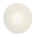 LED Wandleuchte CLEA 3.0, direkt-indirekt, Ø 70cm, CRi >90, dimmbar, Opalglas / Aluminium, 10W 2700K, Live Simple