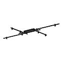 LED Deckenleuchte TRACE GRID 1.0, direkt, 8-flammig, 42W 2700K, CRi >90, dimmbar, mattschwarz