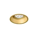 LED Recessed spot DEEP 1.0, IP20, 350/500mA, 7/10W 2700K, CRi >90, with standard springs, gold