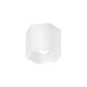 LED Deckenleuchte HEXO CEILING SURFACE 1.0, IP20, 1-flammig, 8W 2700K, CRi >90, dim2warm, weiß matt