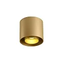 LED Deckenleuchte RAY CEILING SURFACE 1.0, IP20, 1-flammig, 8W 3000K, DALI dimmbar, champagner