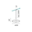 1-phase pendant luminaire ODREY ON TRACK 1.2 incl. 1-phase adapter GU10 IP20, black matt