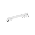 LED Deckenleuchte LECA 4.0, 4-flammig, 29W 2700K 2340lm 31°, CRi >90, kardanisch, Clipfedern, mattweiß