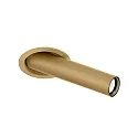 LED Halbeinbaustrahler MATCH SNEAK 1.0, 8,1W, IP20, schwenkbar, 3000K, 555lm, champagner