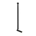 LED Halbeinbaustrahler MATCH STICK 1.0, 8,1W, IP20, schwenkbar, 3000K, 555lm, schwarz