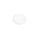 LED Decken-Halbeinbau-Leuchte PERLEZ IP44 1.0, Ø 13cm, 18V, 6/9W (multi), CRi >95, Opalglas weiß, 2700K