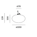 Wever & Ducré LED Decken-Halbeinbau-Leuchte PERLEZ IP44 3.0, Ø 20cm, 18V, 6/9W (multi), CRi >95, Opalglas weiß, 3000K