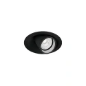 LED Einbaustrahler QITO CEILING 1.0, IP20, 250mA (exkl. BG), 5W 3000K 440lm 31°, CRi>90, kardanisch, mattschwarz