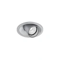 LED Einbaustrahler QITO CEILING 1.0, IP20, 250mA (exkl. BG), 5W 3000K 440lm 31°, CRi>90, kardanisch, Aluminium