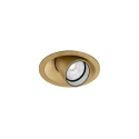 LED Einbaustrahler QITO CEILING 1.0, IP20, 250mA (exkl. BG), 5W 3000K 440lm 31°, CRi>90, kardanisch, Champagner