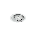LED Einbaustrahler QITO CEILING 1.0, IP20, 250mA (exkl. BG), 5W 3000K 440lm 31°, CRi>90, kardanisch, mattweiß