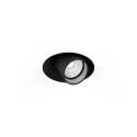 LED Einbaustrahler QITO CEILING TRIMLESS 1.0 , IP20, 250mA (exkl. BG), 5W 2700K 420lm 31°, CRi>90, kardanisch, mattschwarz