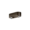 LED Aufbaustrahler QITO CEILING TRIMLESS 2.0, IP20, 2-flammig, 230V AC, 15W 3000K 880lm 31°, CRi>90, kardanisch, Bronze
