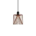 Schirm WIRO 1.8 CAGE, Ø 18.7cm, lackierter Stahl, ohne Abhängung + Leuchtmittel, rost