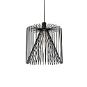 pendant luminaire WIRO 3.8 WIRO CEILING SUSP E27 IP20, black 