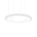 LED Design-Pendelleuchte GIGANT 16.0, Ø 160cm, 3000K, Stahl / LLDPE, weiß