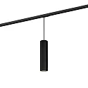 1-Phasen Pendelleuchte HEXO on track 3.0 - PAR16, 30cm / 250cm, GU10 max. 12W, inkl. Adapter, mattschwarz