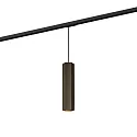 1-Phasen Pendelleuchte HEXO on track 3.0 - PAR16, 30cm / 250cm, GU10 max. 12W, inkl. Adapter, bronze