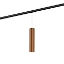 1-Phasen Pendelleuchte RAY on track 3.0 - PAR16, 30cm / 250cm, zylindrisch, GU10 max. 12W, inkl. Adapter, kupfer