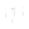 Pendelleuchte RAY 3.0 - PAR16, 30cm / 400cm, zylindrisch, GU10 max. 12W, ohne Baldachin (offenes Kabel), mattweiß