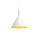 Design-Pendelleuchte SHIEK 3.0, Ø 25.2cm, E27 max. 20W, ohne Baldachin (Kabel offen), weiß-gold