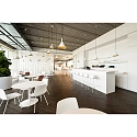 Design Pendant luminaire SHIEK 3.0, Ø 25.2cm, E27 max. 20W, dimmable, white gold