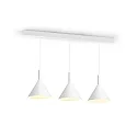 Wever & Ducré Design-Pendelleuchte SHIEK 3.0, Ø 25.2cm, E27 max. 20W, ohne Baldachin (Kabel offen), weiß
