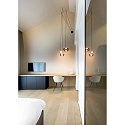 pendant luminaire WETRO 1.0 IP20, blue diamond dimmable