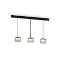 Wever & Ducré pendant luminaire WETRO 1.0 1 flame Dim-To-Warm IP20, smoky colour dimmable