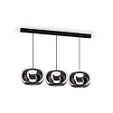 pendant luminaire WETRO 3.0 1 flame, Dim-To-Warm IP20, black dimmable