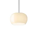 Wever & Ducré LED Design-Pendelleuchte WETRO 3.0, Ø 30cm, 1-flammig, 11W 1850-2800K, CRi >90, dim-to-warm, Glas, taupe
