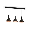 Wever & Ducré LED Design Pendant luminaire SHIEK 3.0, Ø 25.2cm, 11W 1800-2850K, CRi >90, dimmable, black copper