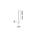 Wever & Ducré pendant luminaire COZY CONE 1.0 IP20, Live Simple