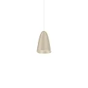 LED Pendelleuchte COZY CONE 1.0, 7W, 2700K, 480lm, IP20, seidengrau