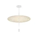 pendant luminaire SHEDDA FRACTAL 1.0 IP20, silk grey dimmable