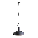 Pendelleuchte ROOMOR 1.3 - PAR16, GU10, Pendel 250cm, Schirm Ø 40.5cm, tiefschwarz, matt