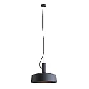 Pendelleuchte ROOMOR 1.3 - E27, Pendel 600cm, Schirm Ø 40.5cm, tiefschwarz, matt