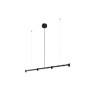 LED Pendelleuchte TRACE CHANDELIER CEILING SUSP 1.0 LED 2700K B 12W 220-240VAC DIM , IP20, schwarz matt