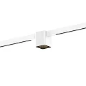 LED Schienenstrahler DOCUS ON STREX 1.0, 25°, 48V, 7W, 3000K, 470lm, IP20, Schiene weiß / Leuchte weiß/schwarz