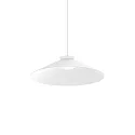 pendant luminaire CLEA 2.0 - Ø 50CM round, direct / indirect IP20, white matt dimmable