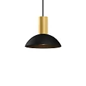Pendelleuchte ODREY CEILING SUSP 1.7 PAR16 G-B max. 12W GU10 100-240VAC, IP20, gold, schwarz matt