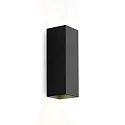Wall luminaire BOX MINI 2.0 PAR16, Up&Down, 2x GU10 max. 12W, black